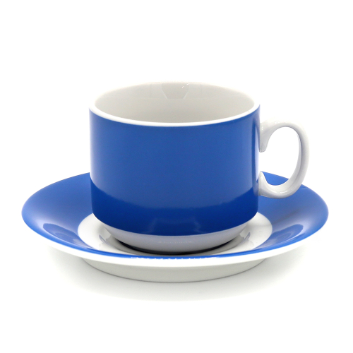 Чайная пара фарфоровая 220см³ "экспресс" "Sunrise" (7С1665Ф34), Синий