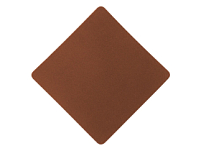 ПАТЧ РОМБ nubuk (коричневый ) 7,6 х 7,6 см