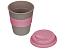 Стакан с силиконовой крышкой Cafe, dust pink