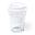 Стакан COLOR с силиконовой крышкой, белый Стакан COLOR с силиконовой крышкой, белый