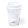 Стакан COLOR с силиконовой крышкой, белый