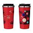 Термокружка вакуумная Palermo, красная