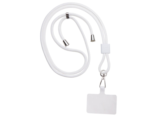 Ремешок на шею для телефона Риксо, белый