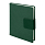 Ежедневник недатированный Mod, формат А5, в линейку, зеленый