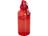 Бутылка для воды с карабином Oregon из переработанной пластмассы, 400 мл - Красный