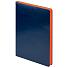Ежедневник River side недатированный, синий/оранжевый (без упаковки, без стикера)