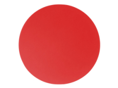 ПАТЧ КРУГ soft-touch (красный) 6,0 х 6,0 см