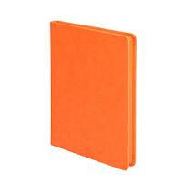Ежедневник недатированный Softie, формат А5, в клетку, оранжевый Ежедневник недатированный Softie, формат А5, в клетку, оранжевый