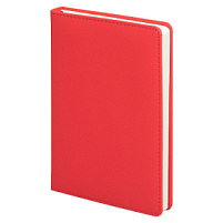 Ежедневник City Soft Touch Latte А5, Красный