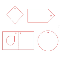 Заготовка из бумаги Paper, M