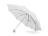 Зонт складной Tempe, механический, 3 сложения, с чехлом, белый
