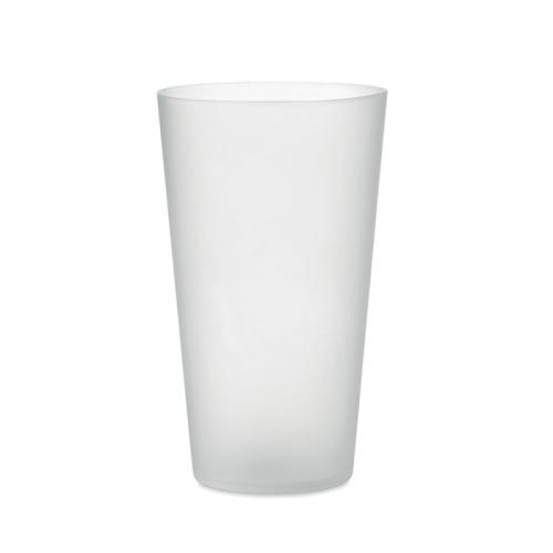 Reusable event cup 500ml, прозрачно-белый