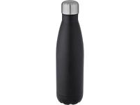 Бутылка Cove из переработанной нержавеющей стали, с вакуумной изоляцией, 500мл - Черный