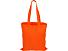 Сумка для шопинга Carryme 140 хлопковая, 140 г/м2, оранжевый
