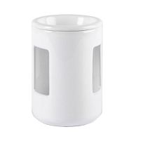 Аромалампа SCENT, белый, 12,5х8,5см, керамика=, белый