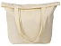 Сумка с широким дном и боками, натуральный