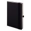 Бизнес-блокнот А5 FLIPPY, формат А5, в линейку, черный
