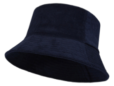 Панама Howson из переработанного вельвета - Темно - синий