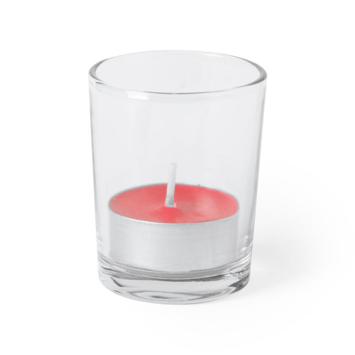 Свеча PERSY ароматизированная (клубника), красный