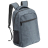 Рюкзак VERBEL, серый, полиэстер 600D, серый меланж