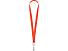 Ланьярд с ретрактором, красный