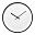 Часы настенные ChronoTop, черные Часы настенные ChronoTop, черные