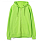 Толстовка на молнии с капюшоном Siverga 2.0, зеленое яблоко