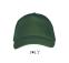 Бейсболка LONG BEACH, Темно-зеленый