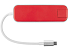 Хаб USB Rombica Type-C Chronos Red