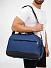 Спортивная сумка Atlantes, синяя с черным