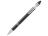 Kish шариковая ручка с серебристой отделкой - сплошной черный (синие чернила)