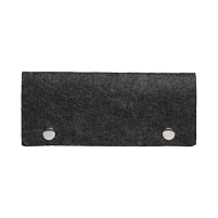 Ключница FELTY, RPET фетр, темно-серый