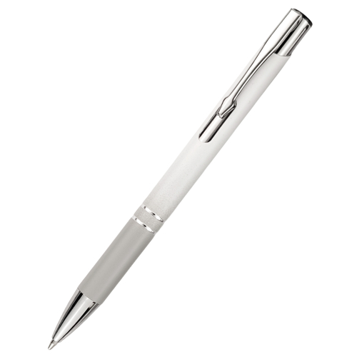 Ручка металлическая Britney градиент, Белый