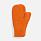 Варежки HappyGo, оранжевые