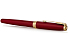 Перьевая ручка Parker Sonnet , Lacquer Intense Red GT, перо: F, цвет чернил: black, в подарочной упаковке