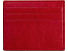 Картхолдер для 6 пластиковых карт с RFID-защитой Fabrizio, красный