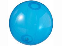 Мяч пляжный «Ibiza», цвет: синий, прозрачный