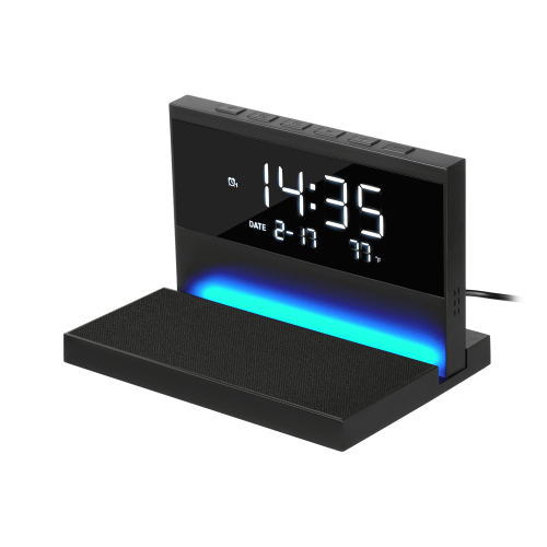 Зарядная станция с часами 15W Glory