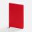 Ежедневник Shall Light, недатированный, красный
