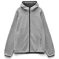 Куртка с капюшоном унисекс Gotland, серая