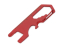 Мультиинструмент Carabiner, красный