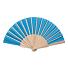 Веер деревянный, королевский синий