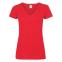 Футболка женская LADY FIT V-NECK T 210, красный