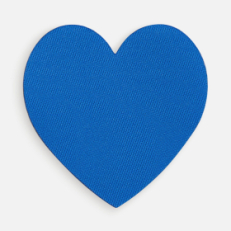 Наклейка тканевая Lunga Cor, M, синяя