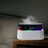 Светодиодный USB увлажнитель-ароматизатор Brava с часами с RGB подсветкой, Белый