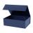 Подарочная коробка-трансформер средняя, синяя