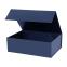 Подарочная коробка-трансформер средняя, синяя