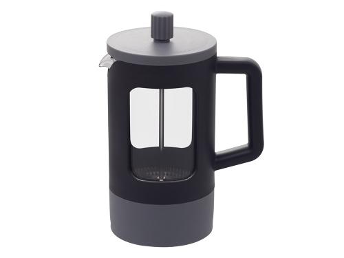 Френч-пресс Double Tone, черный-серый