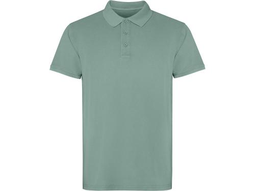 Рубашка поло Cobain унисекс, сине-зеленый выстиранный