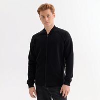 Толстовка на молнии, унисекс TORRES черная